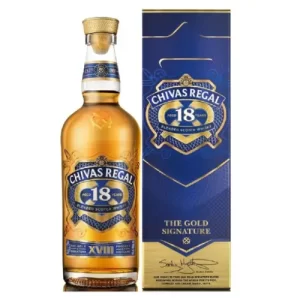 Whisky Chivas Regal 18 años 750cc 40º alc.